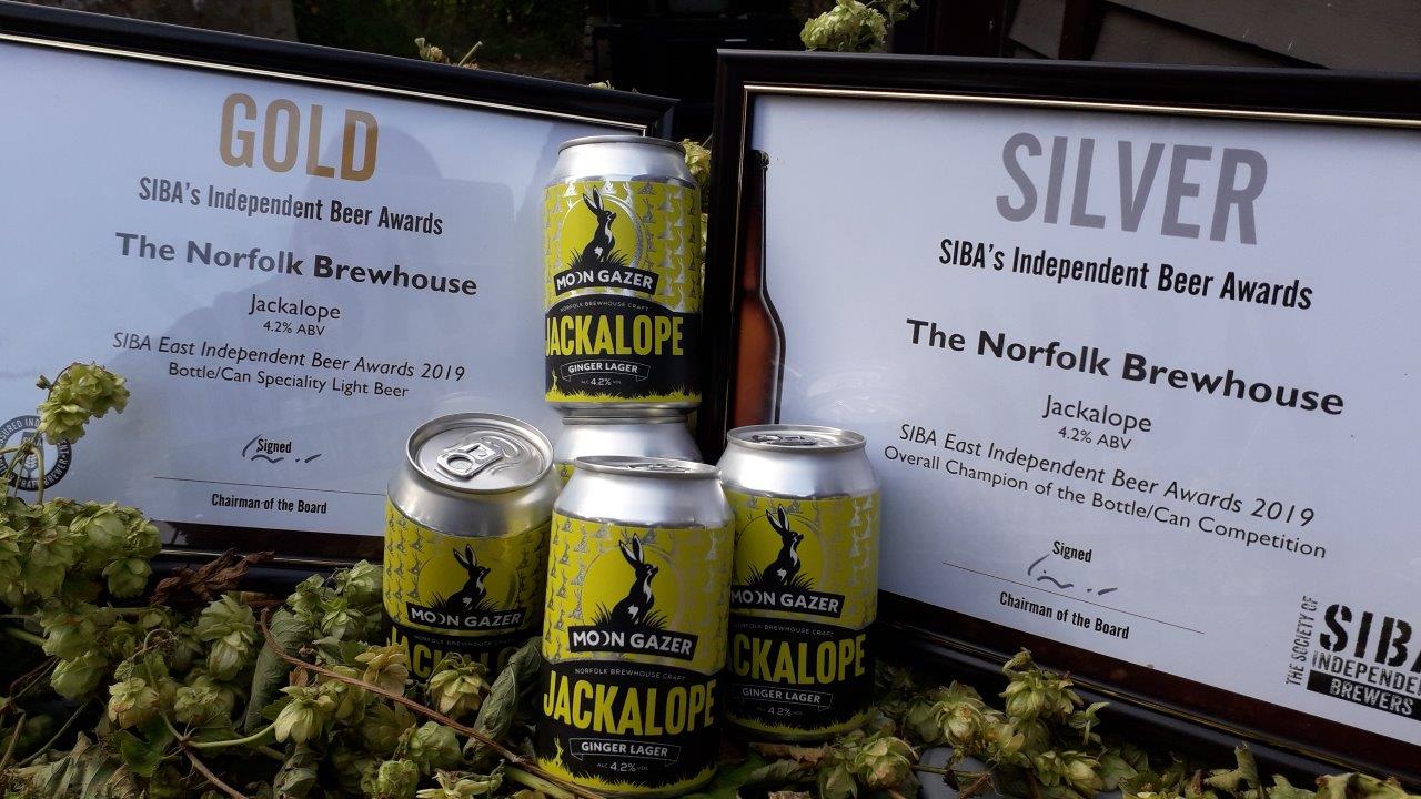 Jackalope wins again at national beer awards Norfolk Brewhouse